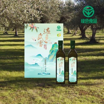 Meet Wudang Extra Virgin Olive Oil Zhenxian Manor Gift Box Green Food 500ml*2 Zhenxian Manor Gift Box 500ml*2 Bottles