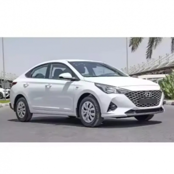 Neatly Used 2022 2023 Accent 1.4P White Sedan Vehicle Left Hand Drive Left Hand Drive / Right Hand Drive Car Used Car For Sale