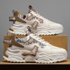 Men's shoes autumn and winter new casual running sneakers for teenagers versatile thick-soled dad trendy shoes for men