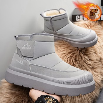 Pull back men's shoes/snow boots/2025 autumn and winter casual shoes