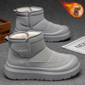 Pull back men's shoes/snow boots/2025 autumn and winter casual shoes