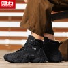Pull back men's shoes autumn and winter new non-slip wear-resistant work shoes casual sports thick-soled Martin boots for men