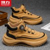 Pull back men's shoes/sports shoes/all-match leather shoes