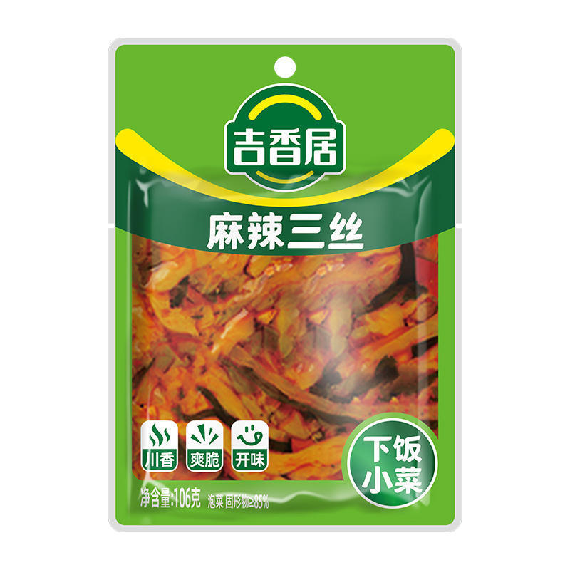 Jixiangju brand ready-to-eat vegetables 106g Jixiangju brand ready-to-eat vegetables 106g