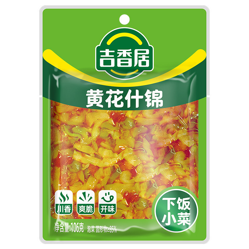 Jixiangju brand ready-to-eat vegetables 106g Jixiangju brand ready-to-eat vegetables 106g