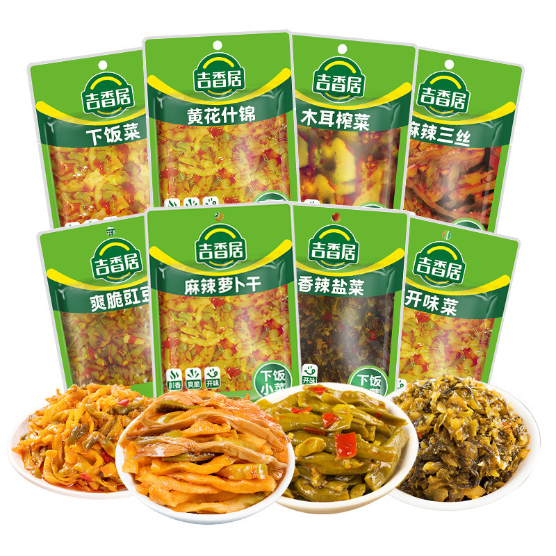 Jixiangju brand ready-to-eat vegetables 106g Jixiangju brand ready-to-eat vegetables 106g