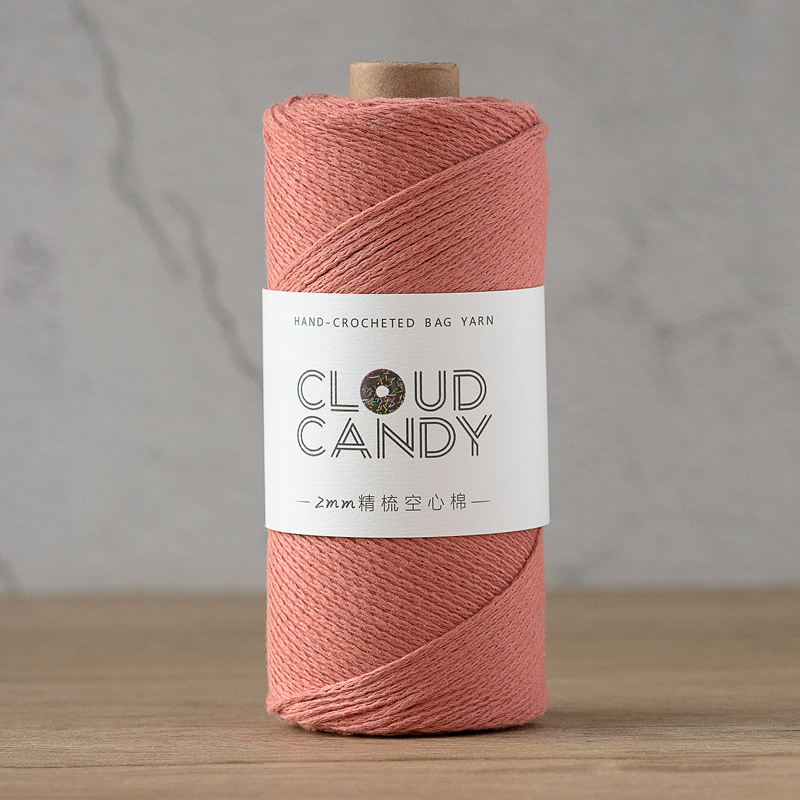 cloudcandy round strand hollow cotton thread 2mm hand-knitted diy wool crochet bag thread small hair ball fabric cloudcandy round strand hollow cotton thread 2mm hand-knitted diy wool crochet bag thread small hair ball fabric