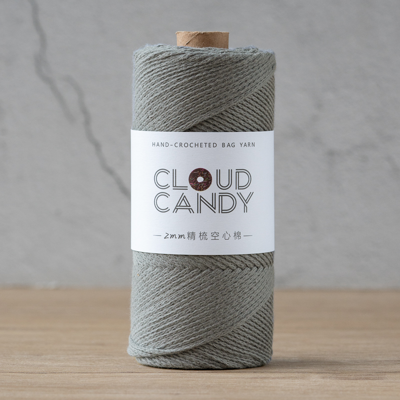 cloudcandy round strand hollow cotton thread 2mm hand-knitted diy wool crochet bag thread small hair ball fabric cloudcandy round strand hollow cotton thread 2mm hand-knitted diy wool crochet bag thread small hair ball fabric