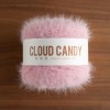 cloudcandy light velvet imitation mink velvet fur thread hand-woven diy scarf hat bag long velvet thread