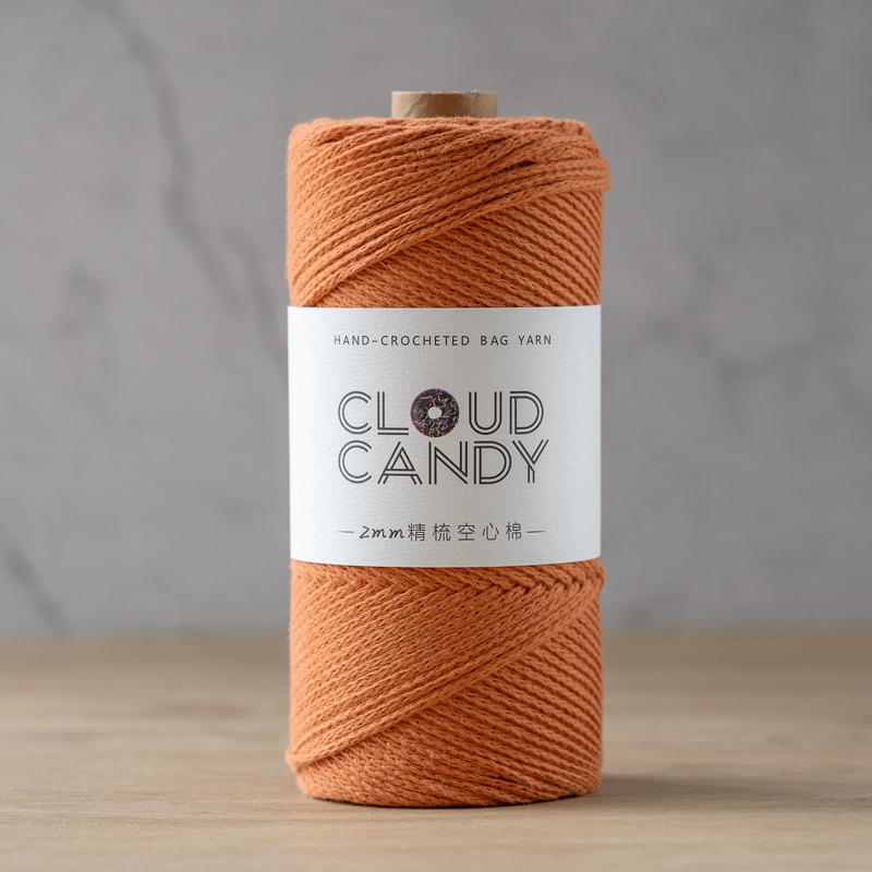 cloudcandy round strand hollow cotton thread 2mm hand-knitted diy wool crochet bag thread small hair ball fabric cloudcandy round strand hollow cotton thread 2mm hand-knitted diy wool crochet bag thread small hair ball fabric