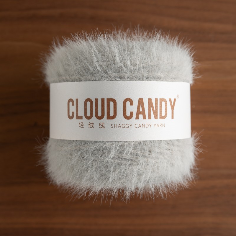 cloudcandy light velvet imitation mink velvet fur thread hand-woven diy scarf hat bag long velvet thread