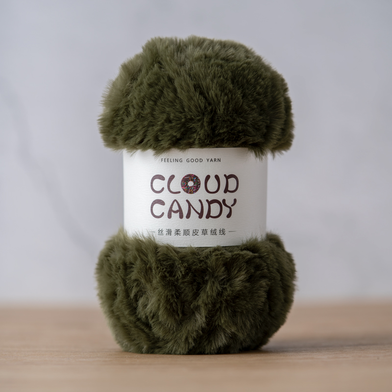 cloudcandy fur yarn imitation mink fur thread crocheted coral velvet scarf hat material thick wool cloudcandy fur yarn imitation mink fur thread crocheted coral velvet scarf hat material thick wool