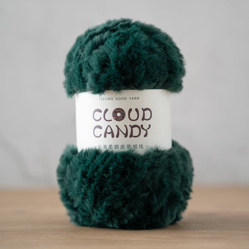 cloudcandy fur yarn imitation mink fur thread crocheted coral velvet scarf hat material thick wool cloudcandy fur yarn imitation mink fur thread crocheted coral velvet scarf hat material thick wool