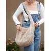 [Big square sugar bag] material bag cloudcandy hand-knitted diy crochet bag hollow cotton thread round strands