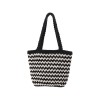 [Wave pattern bag] Material bag crochet diy striped handbag tote bag handmade gift