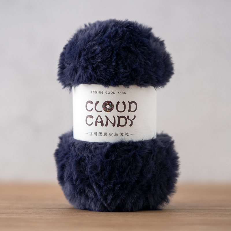 cloudcandy fur yarn imitation mink fur thread crocheted coral velvet scarf hat material thick wool cloudcandy fur yarn imitation mink fur thread crocheted coral velvet scarf hat material thick wool