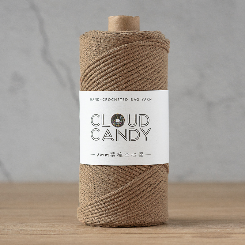 cloudcandy round strand hollow cotton thread 2mm hand-knitted diy wool crochet bag thread small hair ball fabric cloudcandy round strand hollow cotton thread 2mm hand-knitted diy wool crochet bag thread small hair ball fabric