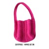 [Big square sugar bag] material bag cloudcandy hand-knitted diy crochet bag hollow cotton thread round strands